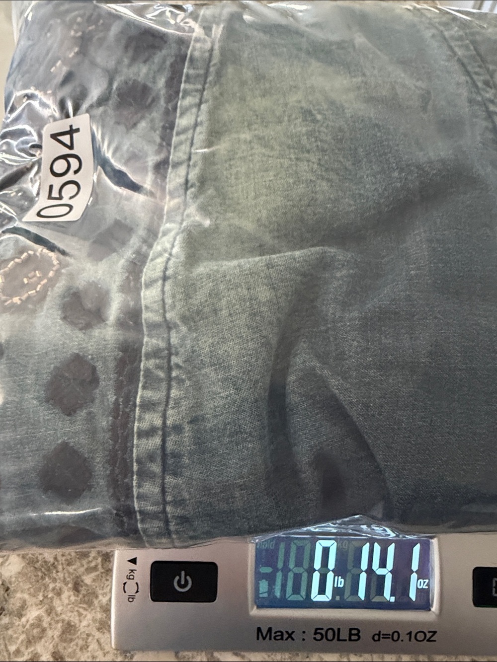 Tantrums Embroidered Chambray Denim Tunic XXL Boho Western Country Prairie Rodeo - Picture 14 of 14